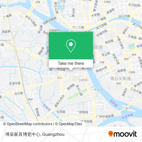 博皇家具博览中心 map