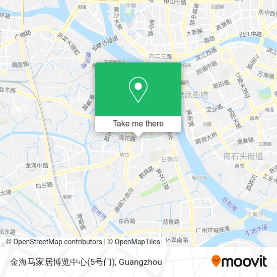 金海马家居博览中心(5号门) map