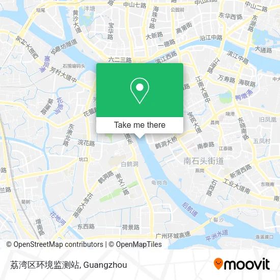 荔湾区环境监测站 map