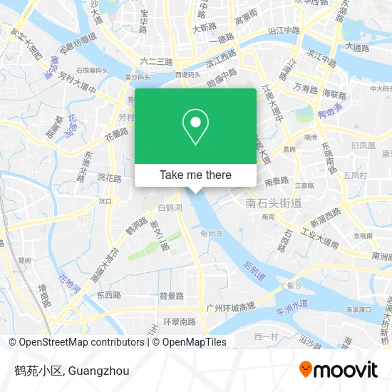 鹤苑小区 map