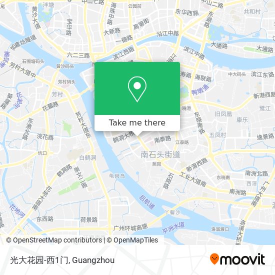 光大花园-西1门 map