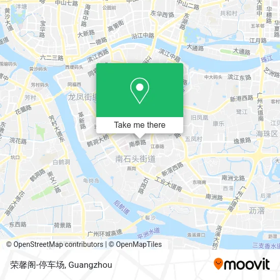 荣馨阁-停车场 map