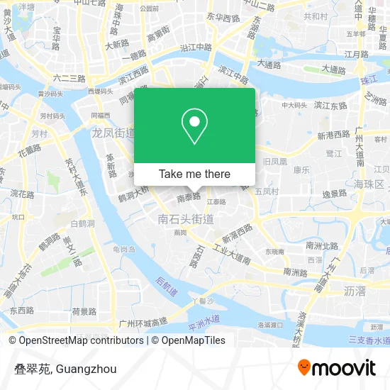 叠翠苑 map