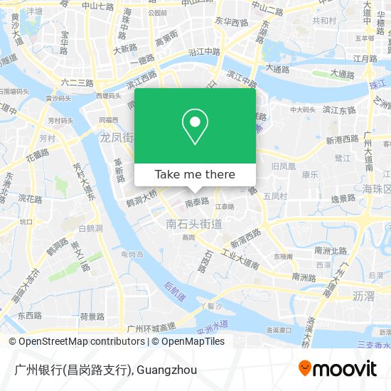 广州银行(昌岗路支行) map