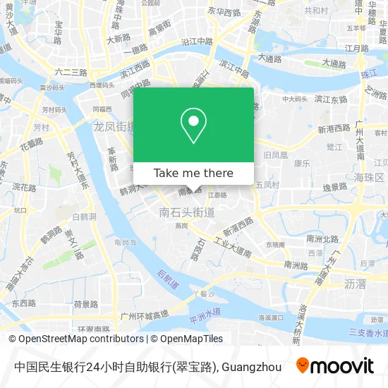 中国民生银行24小时自助银行(翠宝路) map