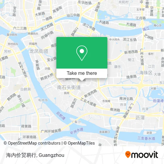 海内价贸易行 map