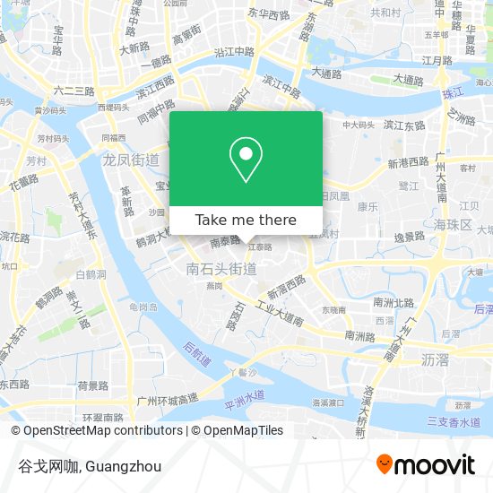 谷戈网咖 map