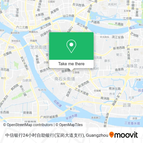 中信银行24小时自助银行(宝岗大道支行) map