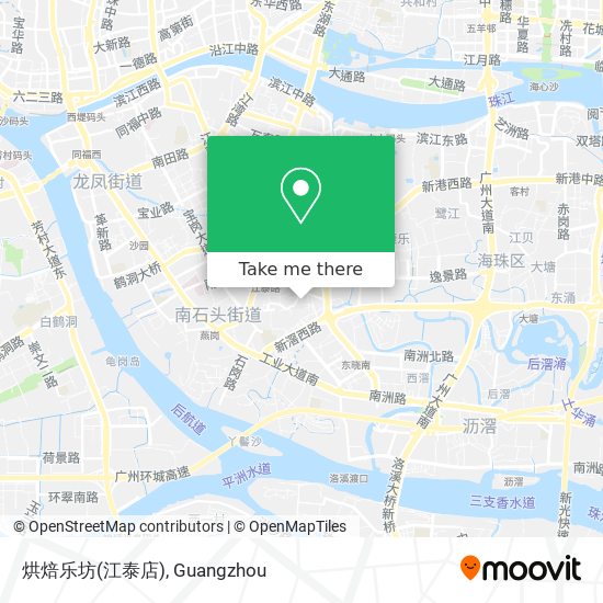 烘焙乐坊(江泰店) map