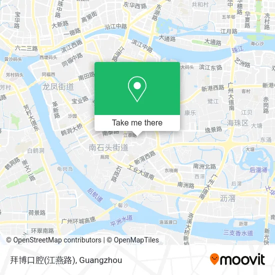 拜博口腔(江燕路) map