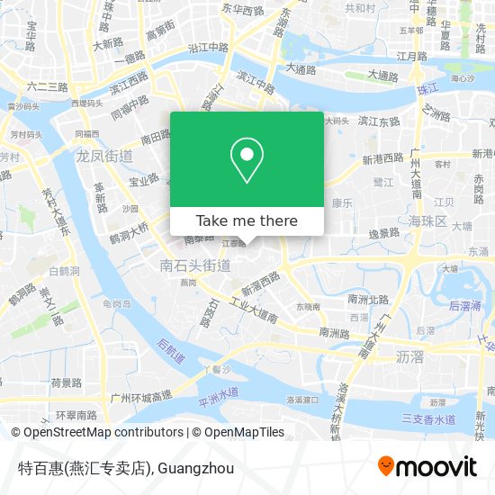 特百惠(燕汇专卖店) map