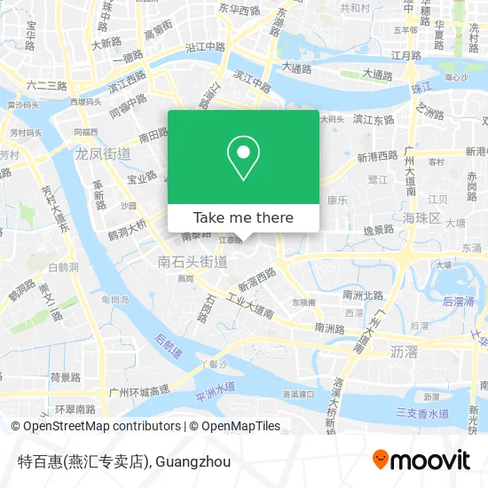 特百惠(燕汇专卖店) map