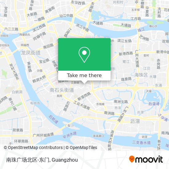 南珠广场北区-东门 map
