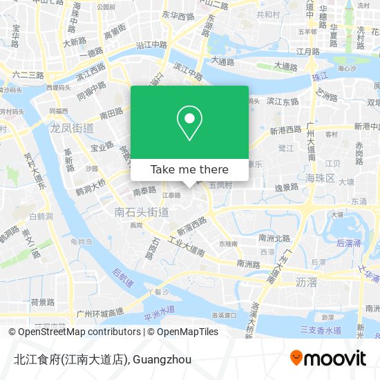 北江食府(江南大道店) map