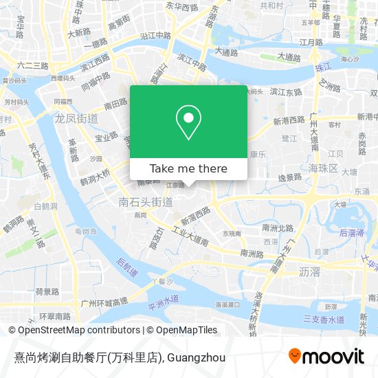 熹尚烤涮自助餐厅(万科里店) map