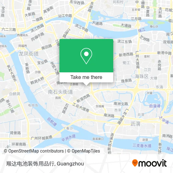 顺达电池装饰用品行 map