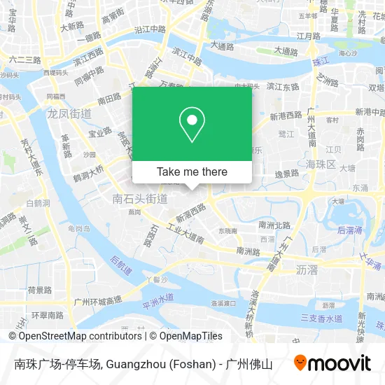 南珠广场-停车场 map