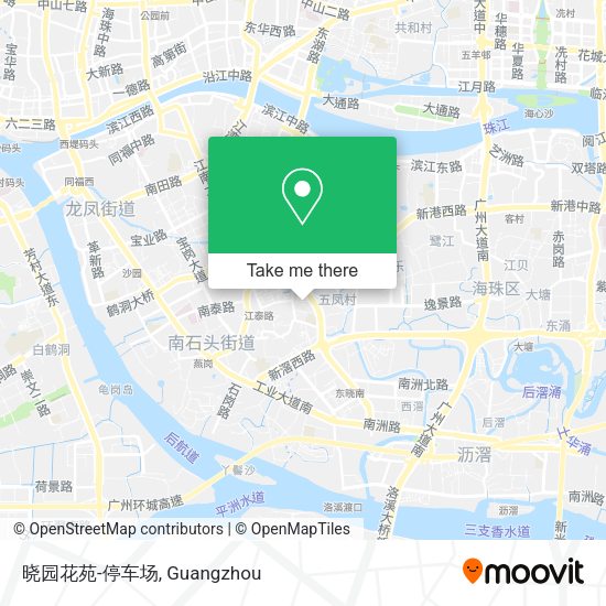 晓园花苑-停车场 map