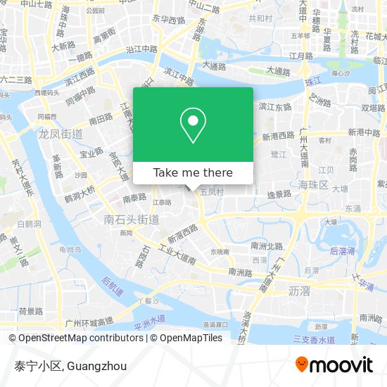 泰宁小区 map
