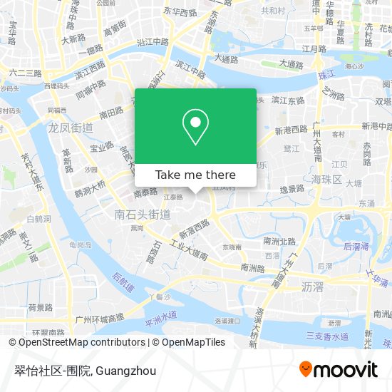 翠怡社区-围院 map