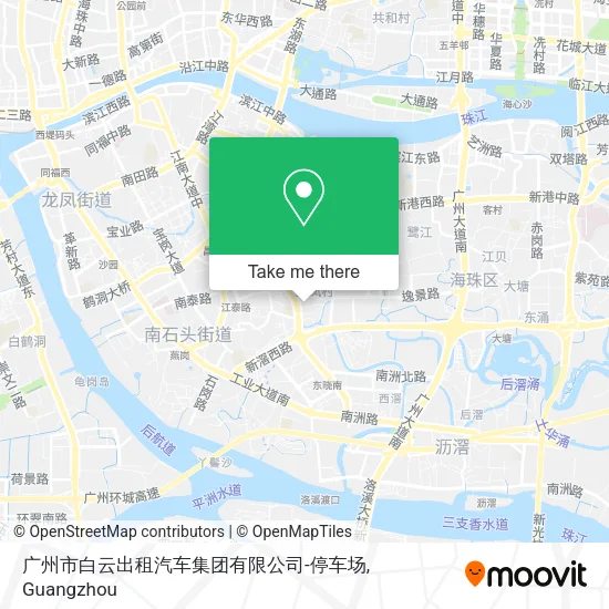 广州市白云出租汽车集团有限公司-停车场 map