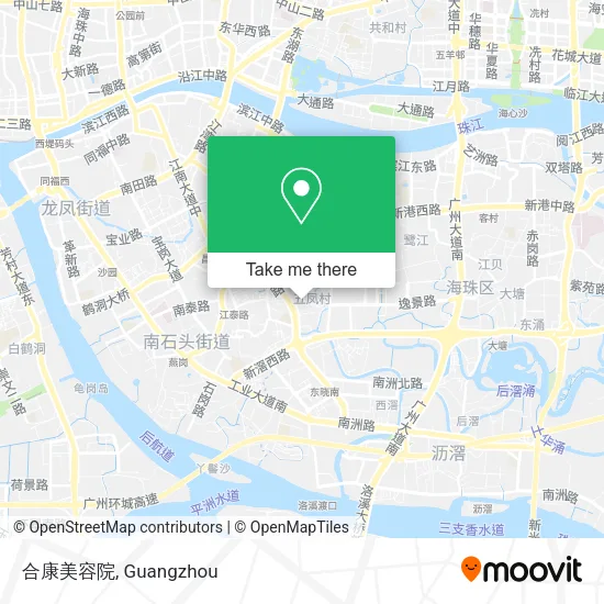 合康美容院 map