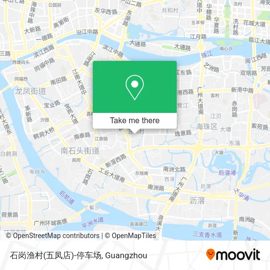 石岗渔村(五凤店)-停车场 map