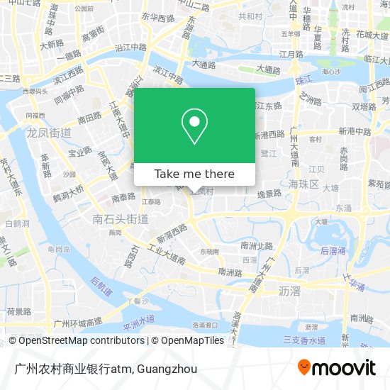 广州农村商业银行atm map