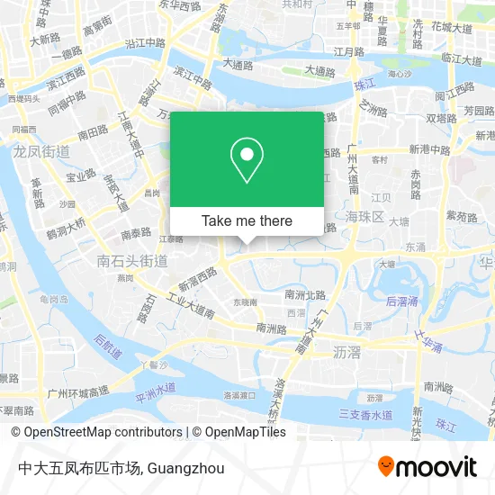 中大五凤布匹市场 map
