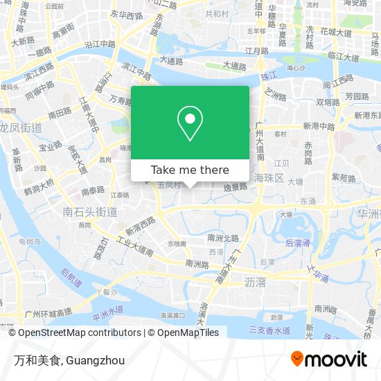 万和美食 map