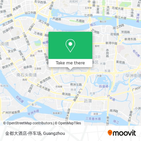 金都大酒店-停车场 map