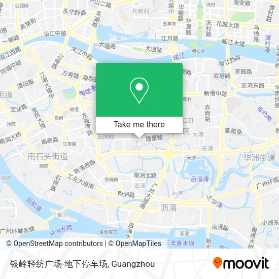银岭轻纺广场-地下停车场 map