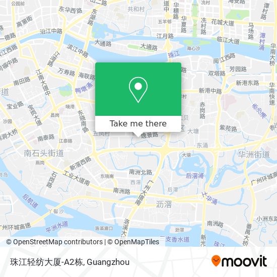 珠江轻纺大厦-A2栋 map