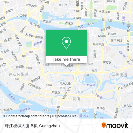 珠江梭织大厦-B栋 map