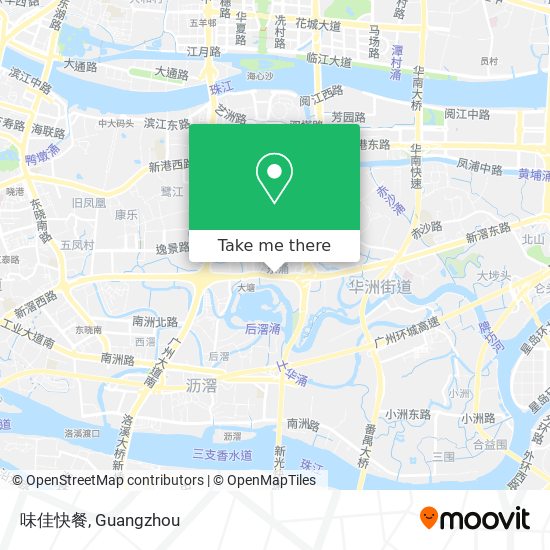 味佳快餐 map