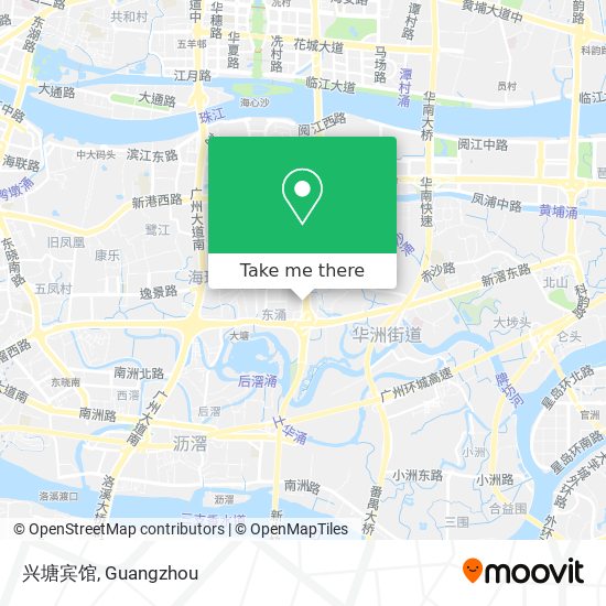 兴塘宾馆 map