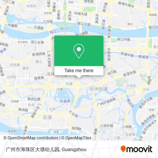 广州市海珠区大塘幼儿园 map