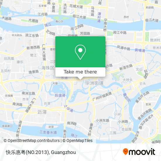 快乐惠粤(NO.2013) map