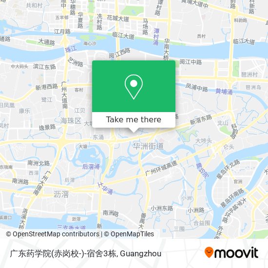 广东药学院(赤岗校-)-宿舍3栋 map