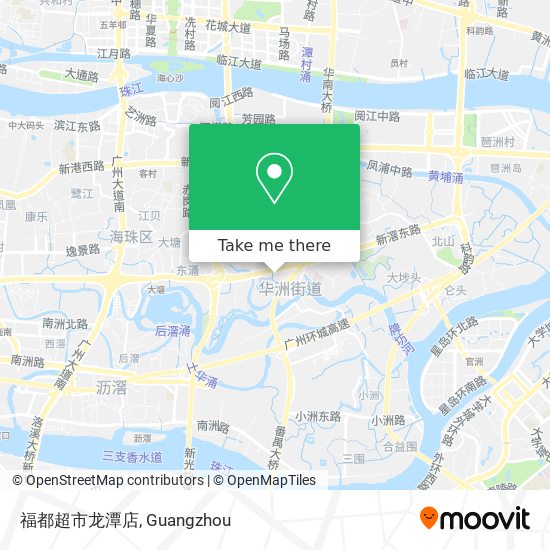 福都超市龙潭店 map