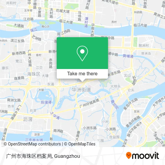 广州市海珠区档案局 map