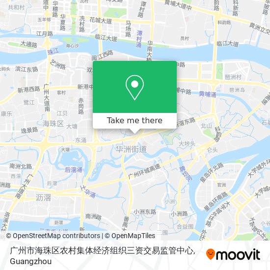 广州市海珠区农村集体经济组织三资交易监管中心 map