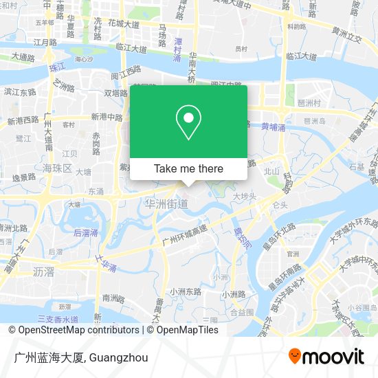广州蓝海大厦 map