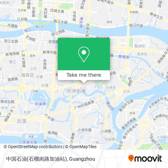 中国石油(石榴岗路加油站) map