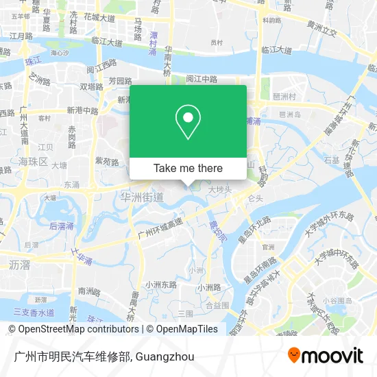 广州市明民汽车维修部 map