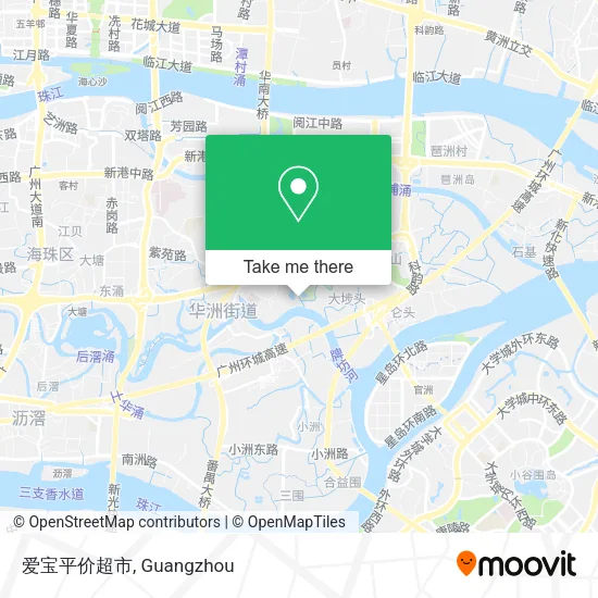 爱宝平价超市 map