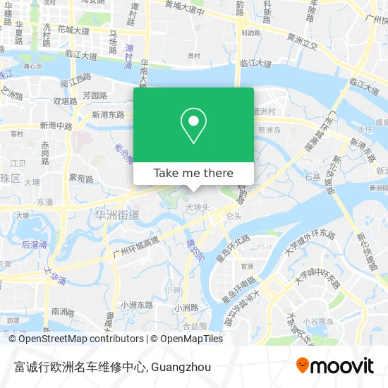 富诚行欧洲名车维修中心 map