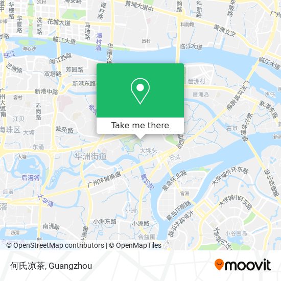 何氏凉茶 map