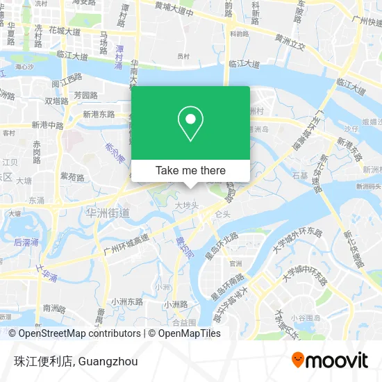珠江便利店 map