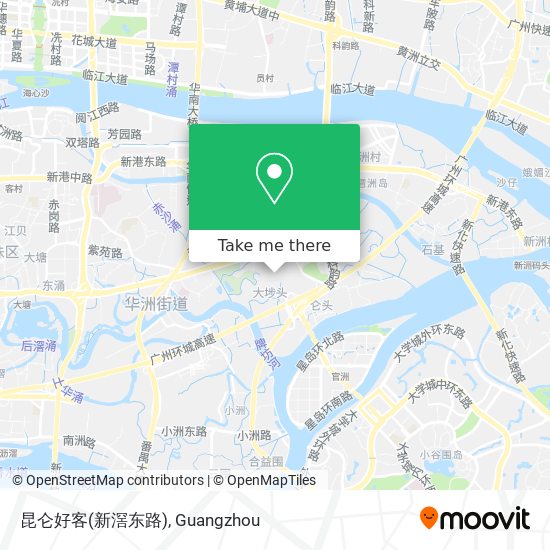 昆仑好客(新滘东路) map